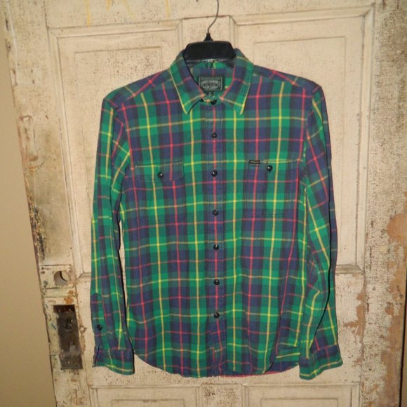 Polo Ralph Lauren Other - Vtg Polo Country Ralph Lauren Flannel Shirt Sz M